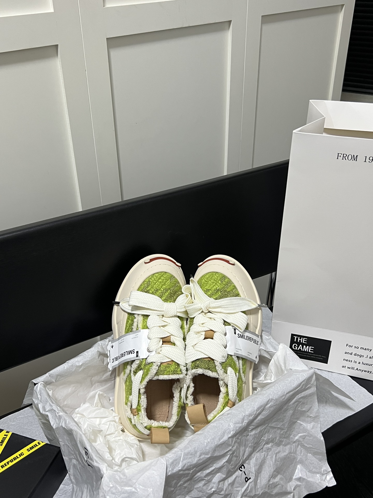 Olive Green Low Top Sneaker