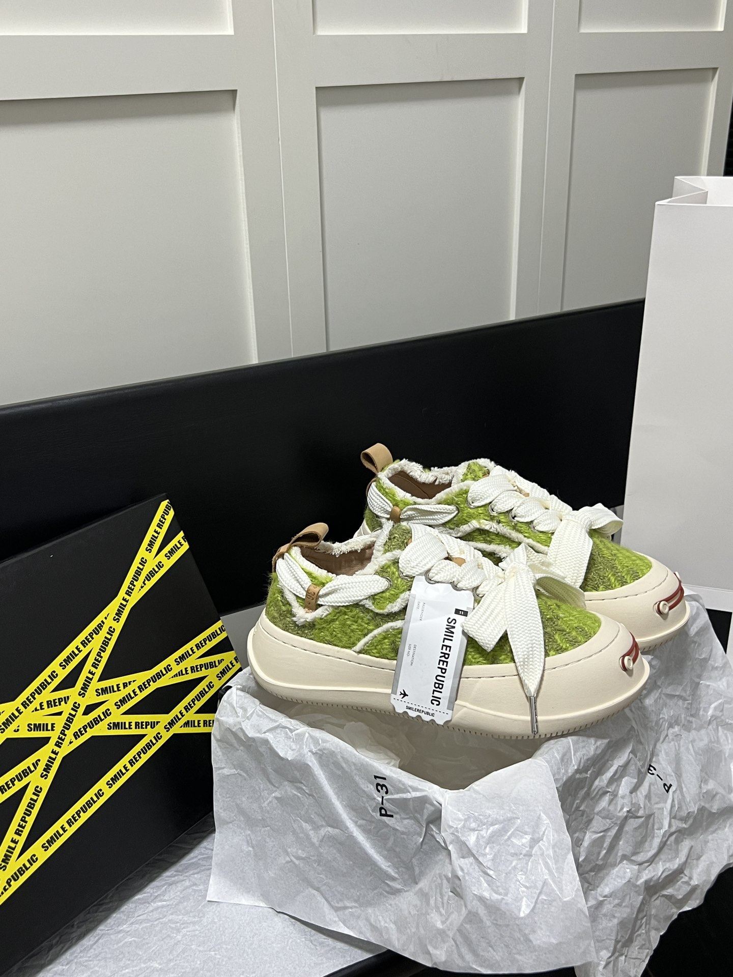 Olive Green Low Top Sneaker