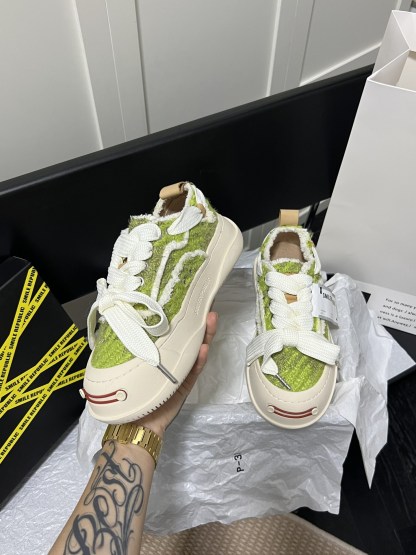 Olive Green Low Top Sneaker