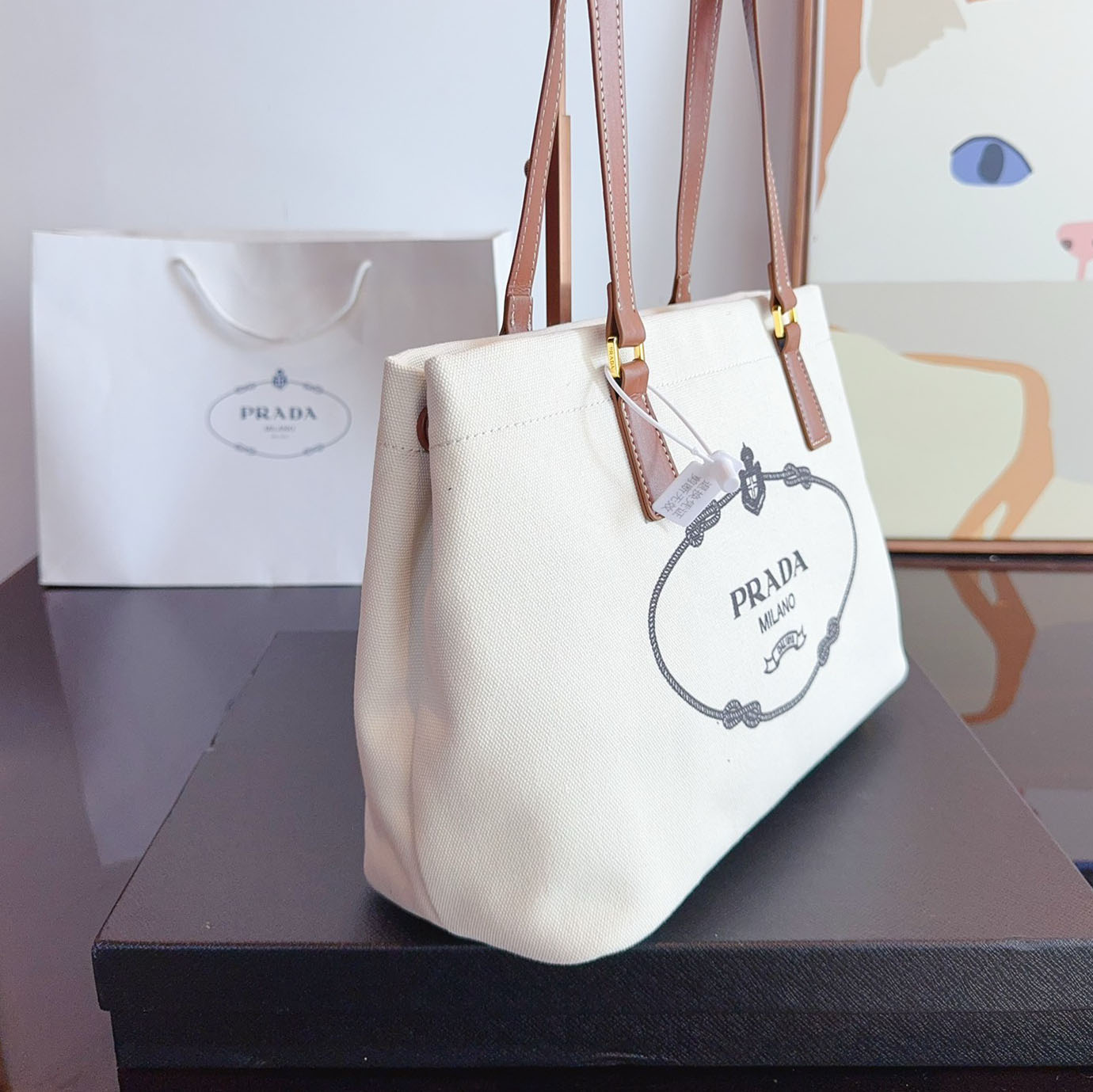 Ensemble Small Canvas Tote