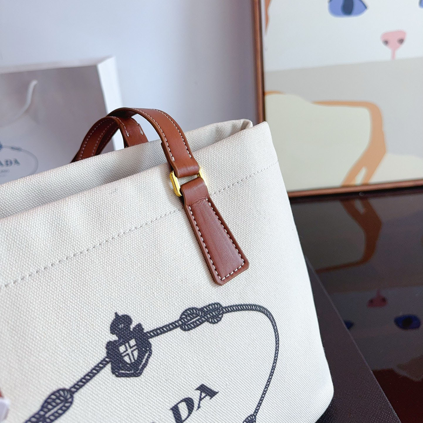 Ensemble Small Canvas Tote