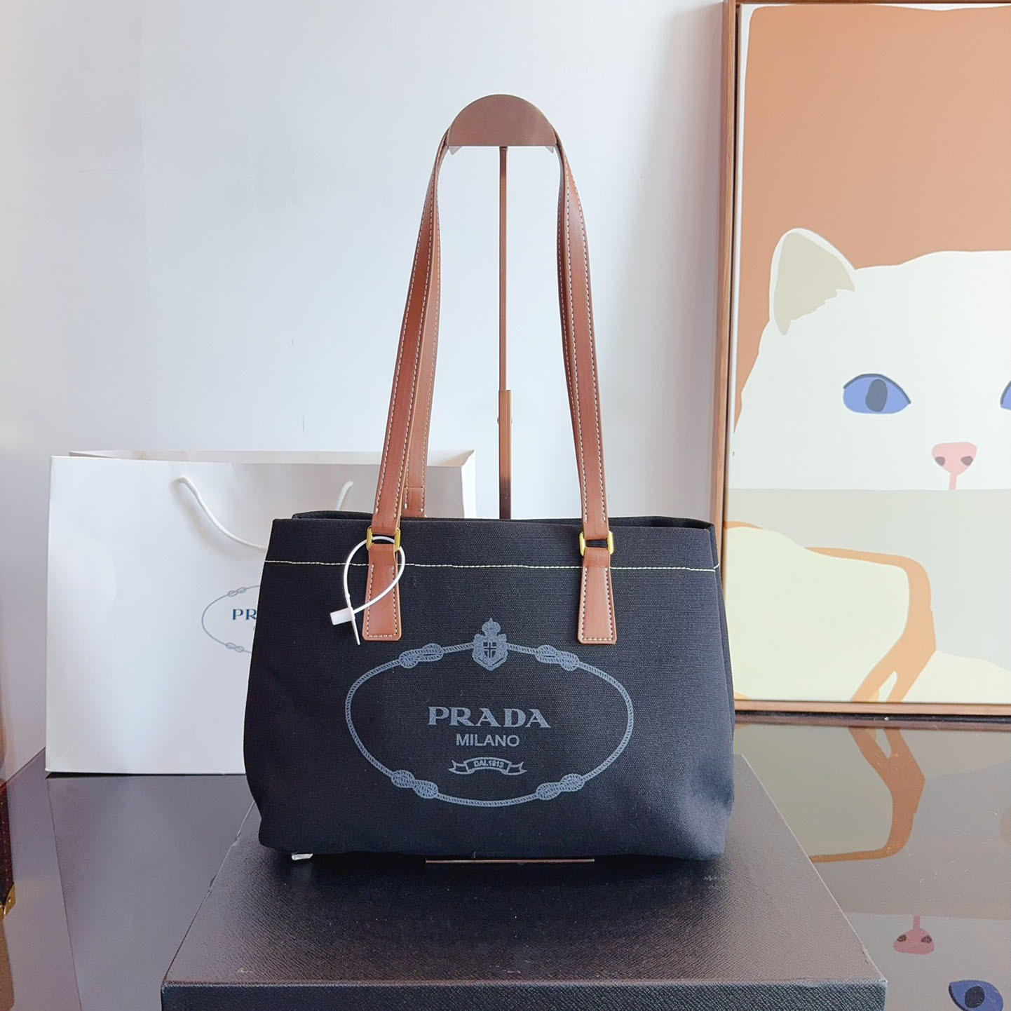 Ensemble Small Canvas Tote