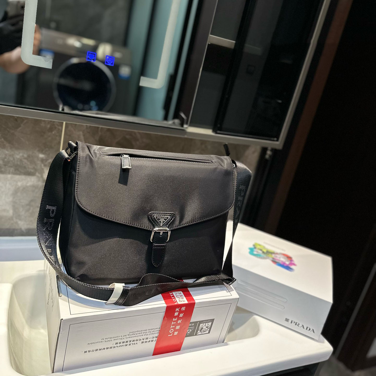 Re-Nylon shoulder bag