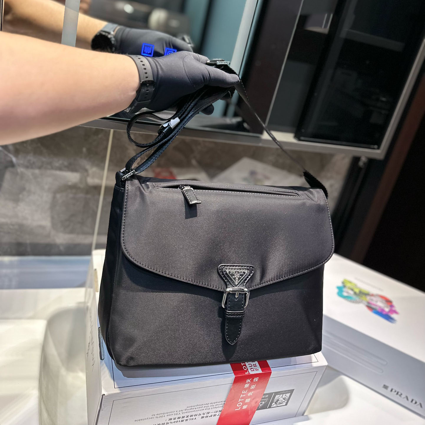 Re-Nylon shoulder bag