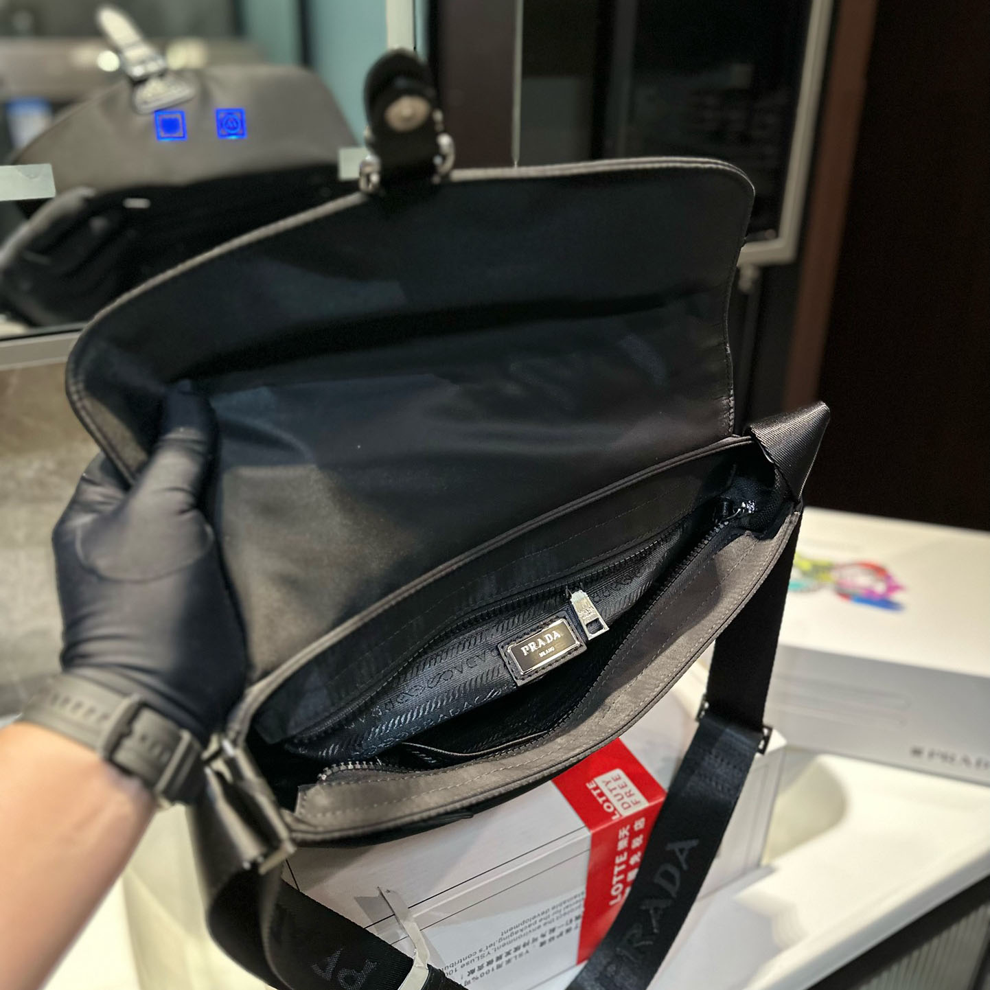 Re-Nylon shoulder bag