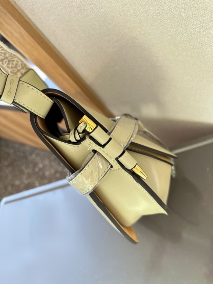 Gate Dual bag in soft calfskin and jacquard