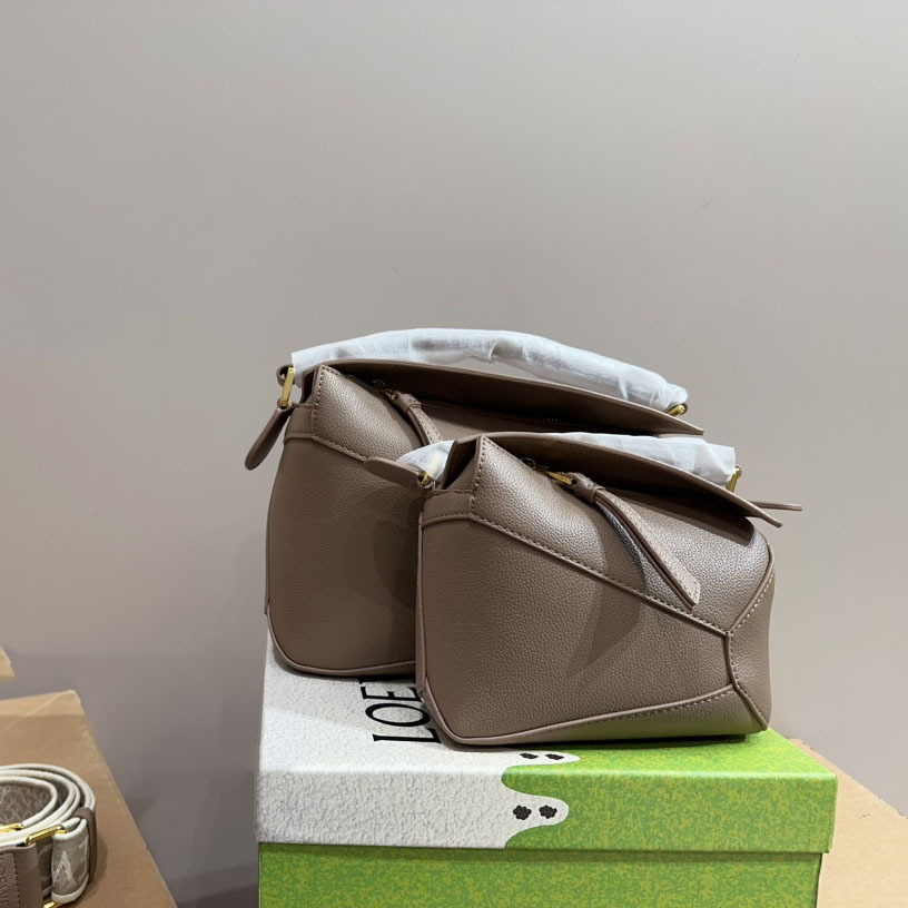 Puzzle bag in classic calfskin