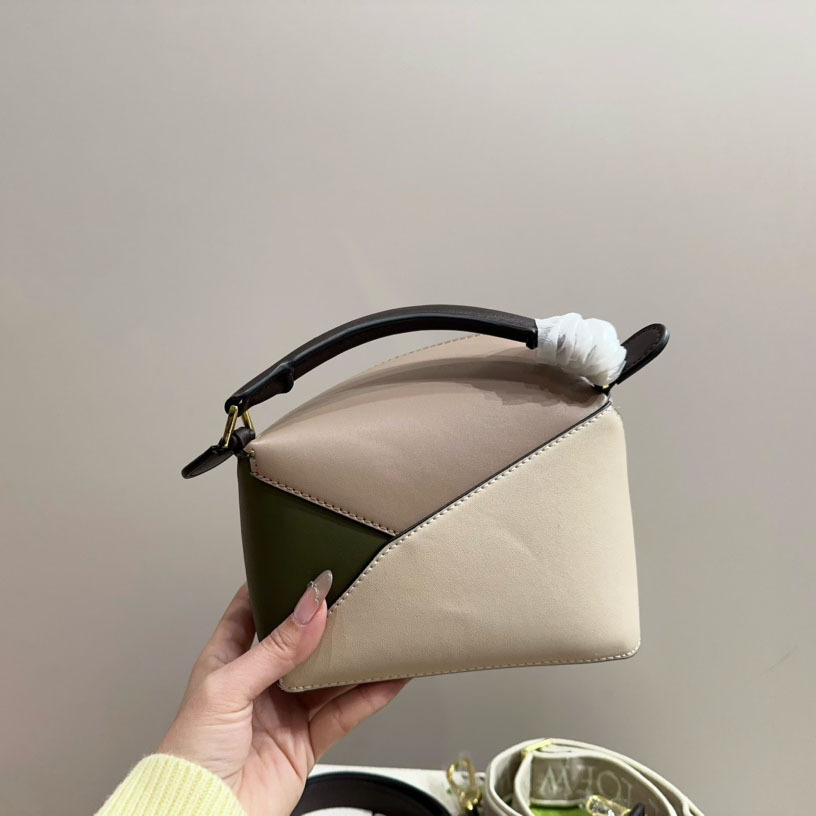 Puzzle bag in classic calfskin