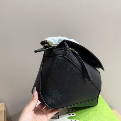 Puzzle bag in classic calfskin