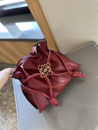 Flamenco clutch in nappa calfskin