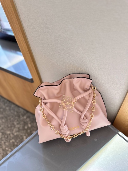 Flamenco clutch in nappa calfskin