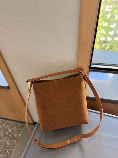 Suede Shoulder Bag