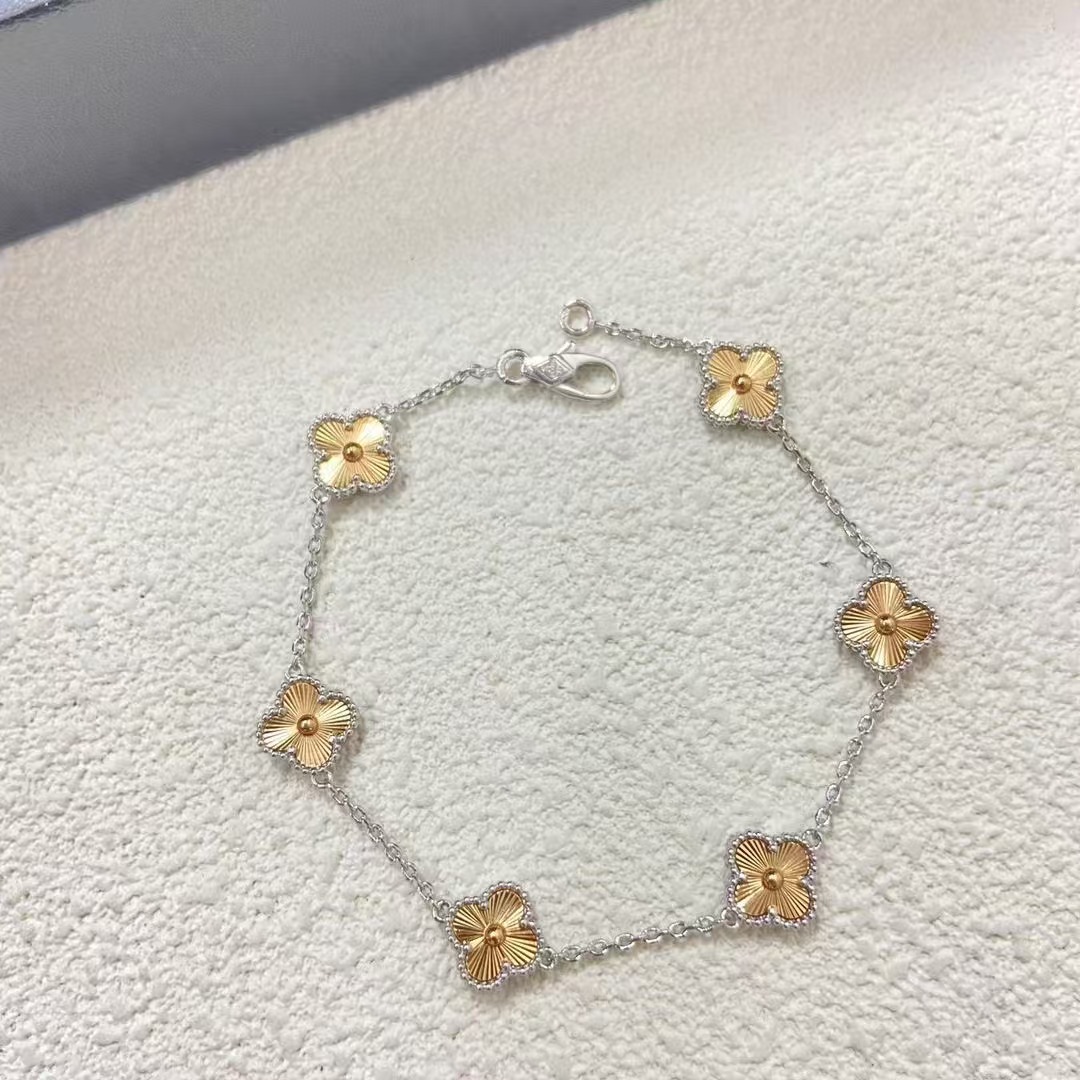 Vintage Alhambra bracelet, 5 motifs