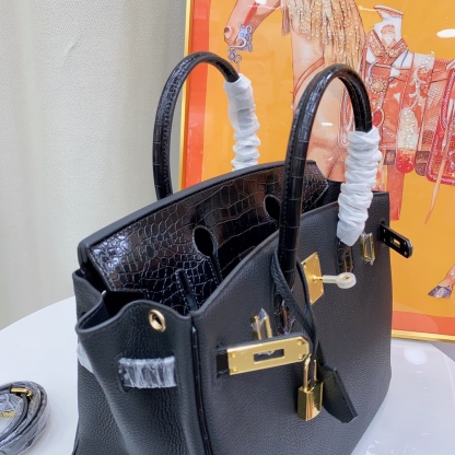 Herthtmes Togo Matte Alligator Birkin Touch 25/30