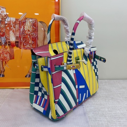 Exclusive Custom Hand-Painted Birkin 30 Bag
