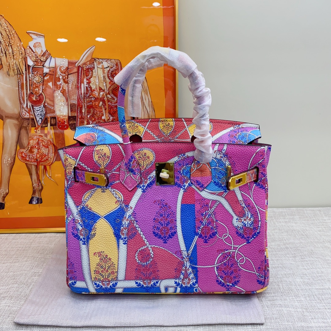 Exclusive Custom Hand-Painted Birkin 30 Bag