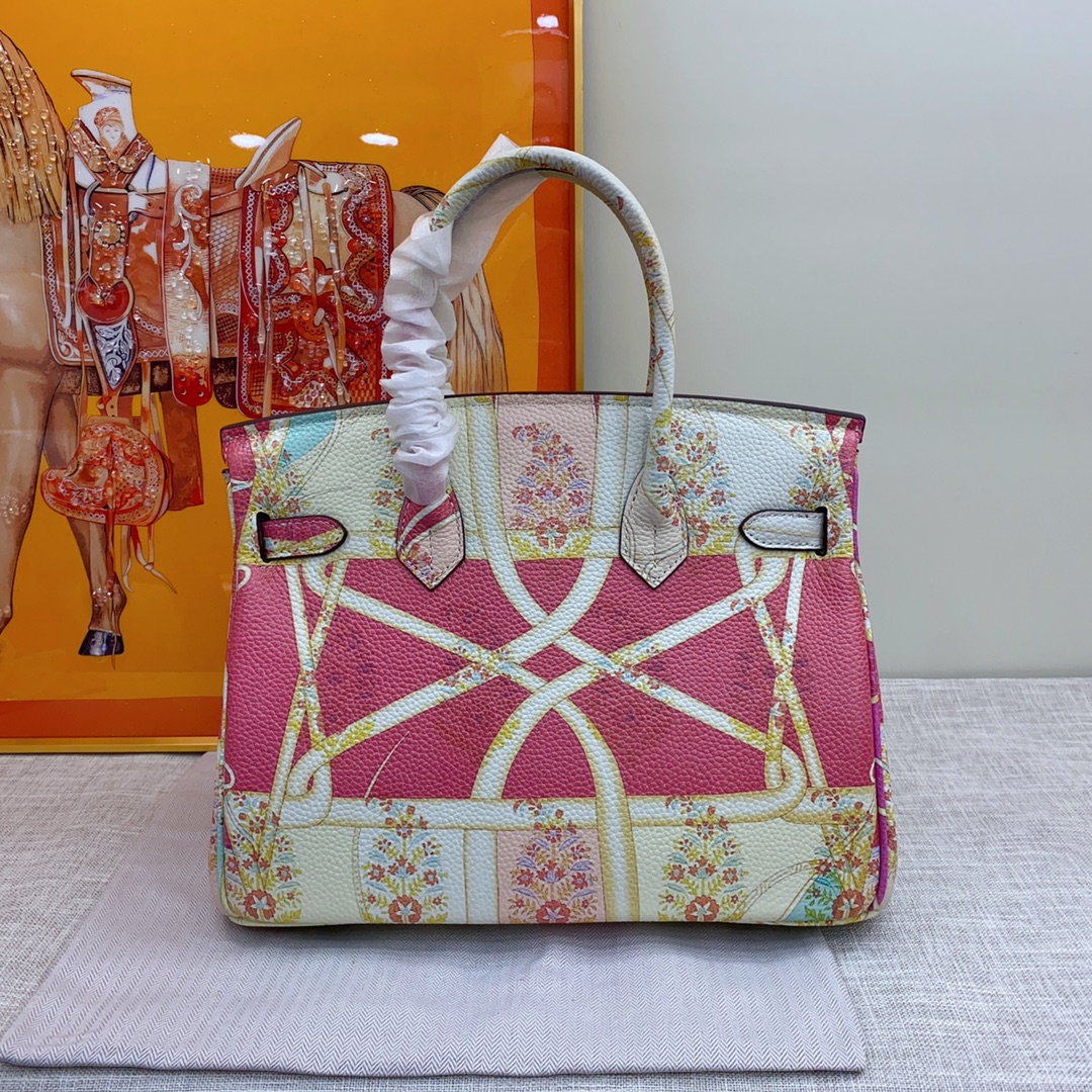 Exclusive Custom Hand-Painted Birkin 30 Bag