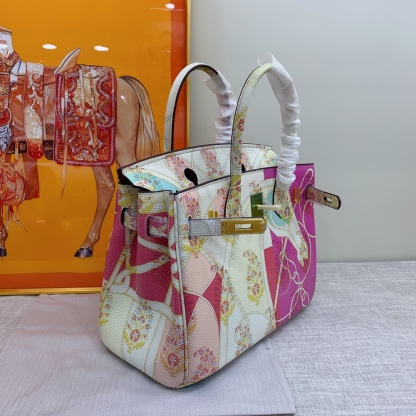 Exclusive Custom Hand-Painted Birkin 30 Bag