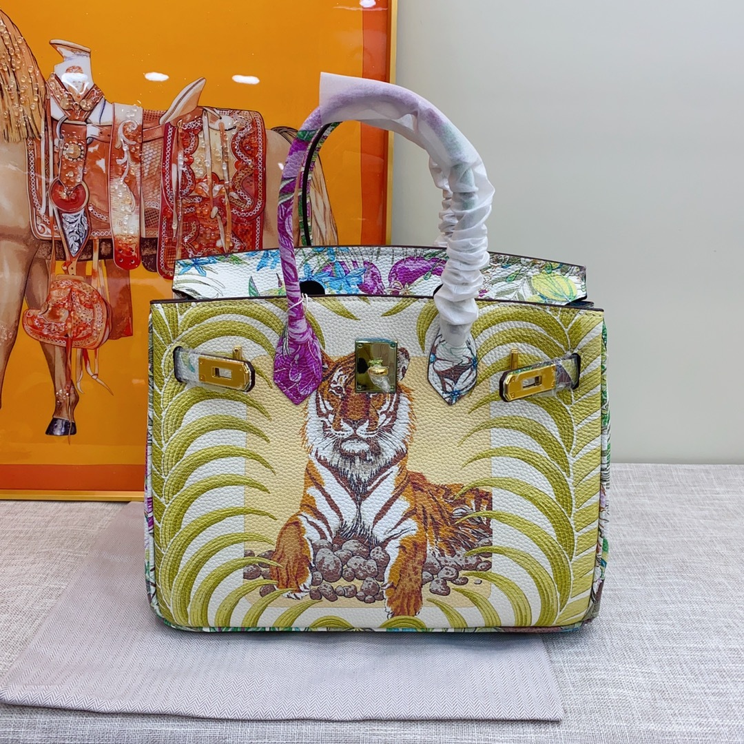 Exclusive Custom Hand-Painted Birkin 30 Bag