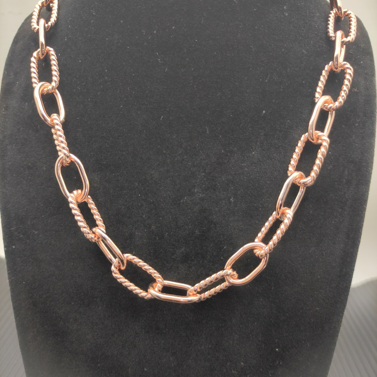 DY Madison® Chain Necklace Rose Gold, 8.5mm