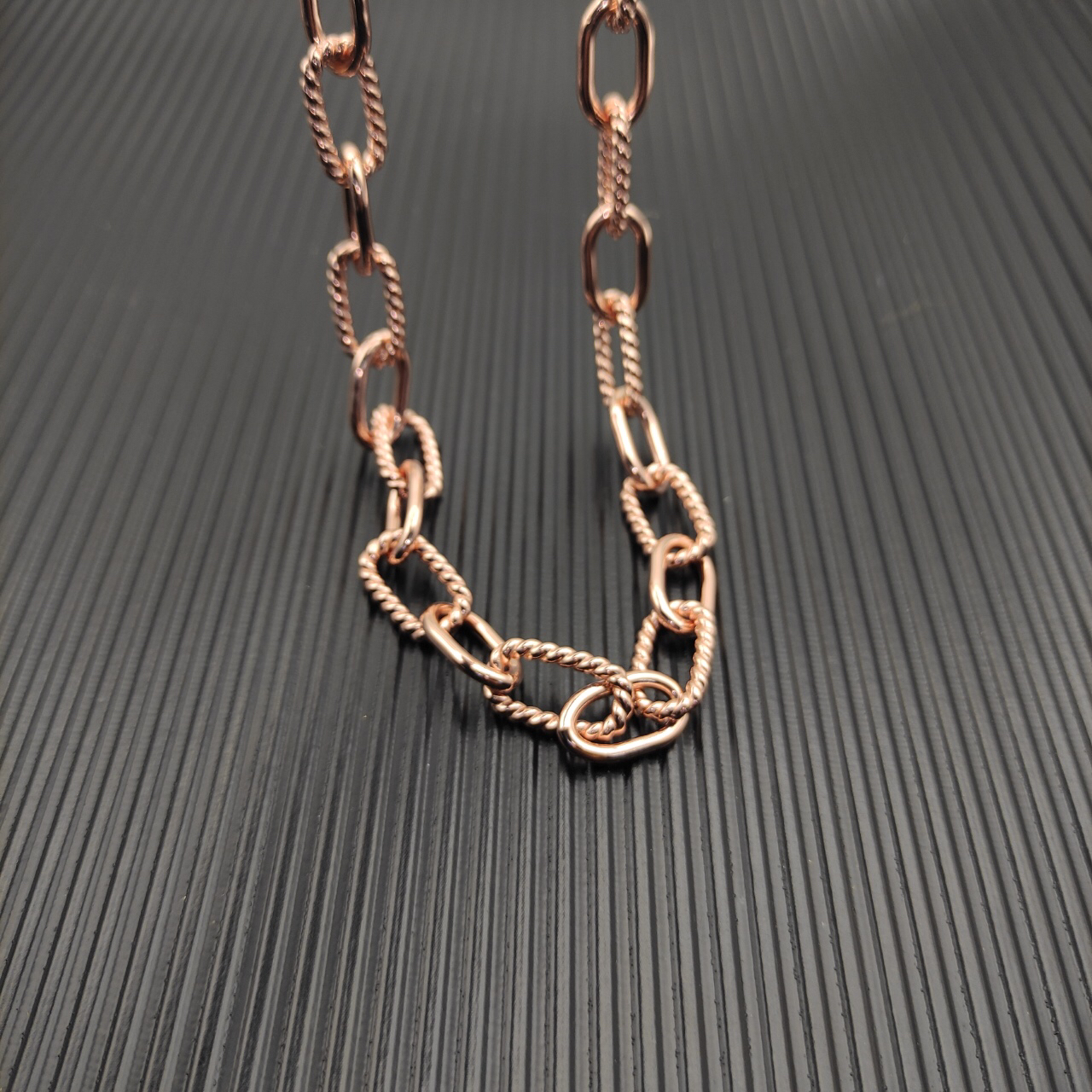DY Madison® Chain Necklace Rose Gold, 8.5mm