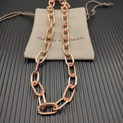 DY Madison® Chain Necklace Rose Gold, 8.5mm