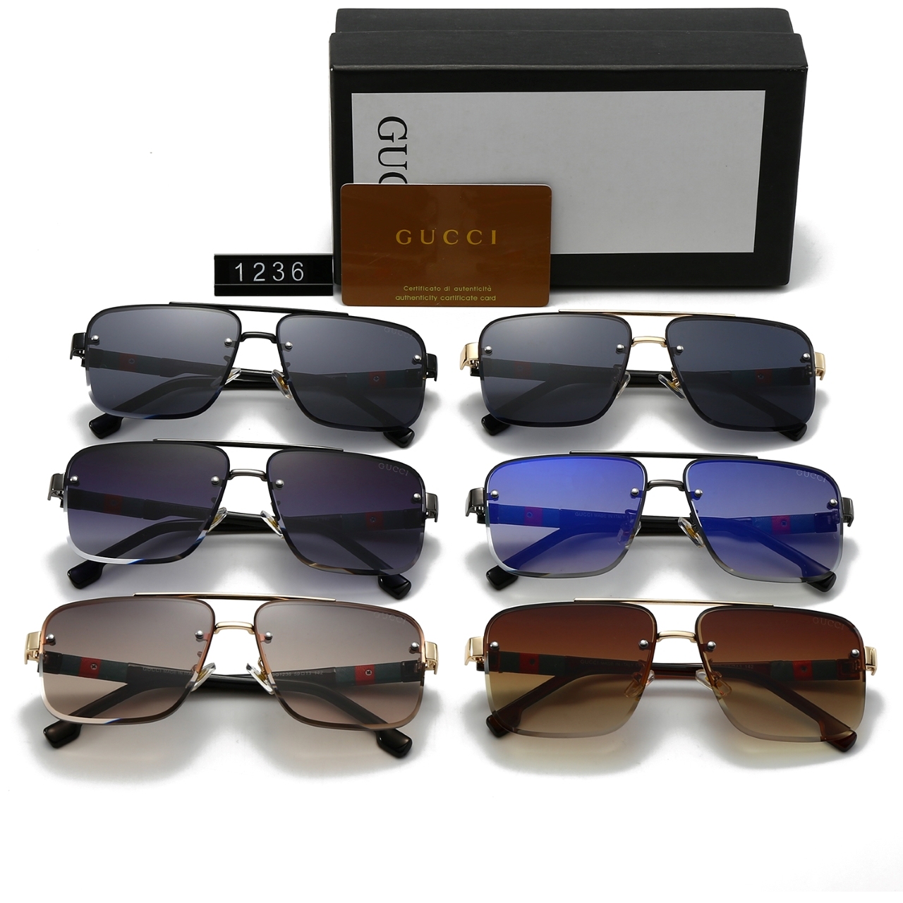 6-color fashionable GthtG sunglasses