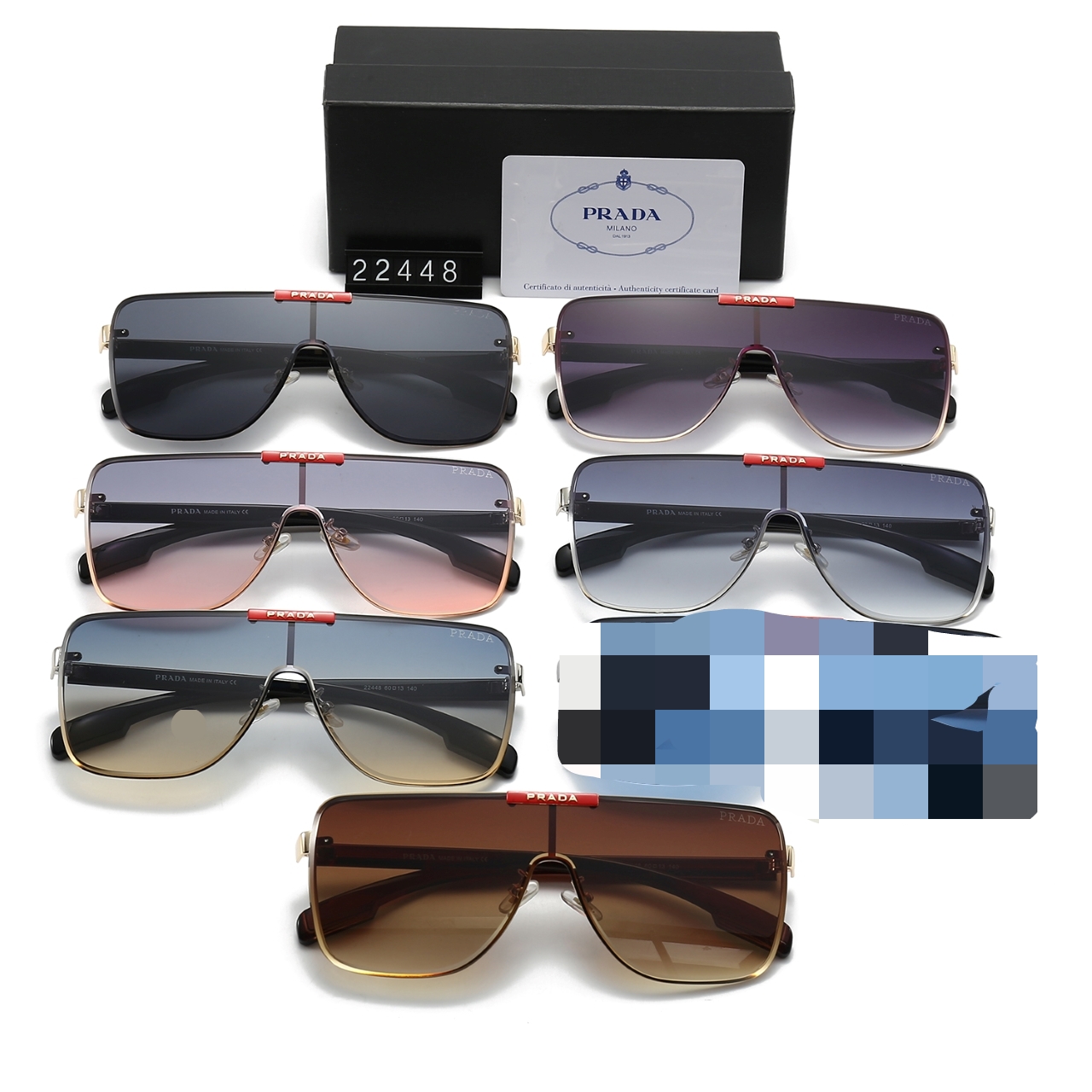 6-color fashionable prthtada sunglasses