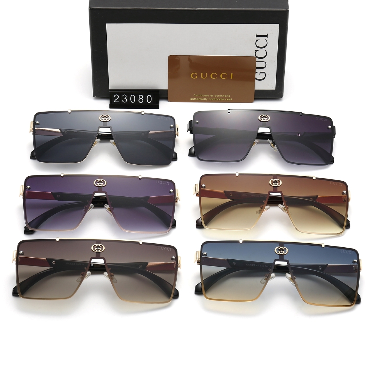 6-color fashionable GthtG sunglasses