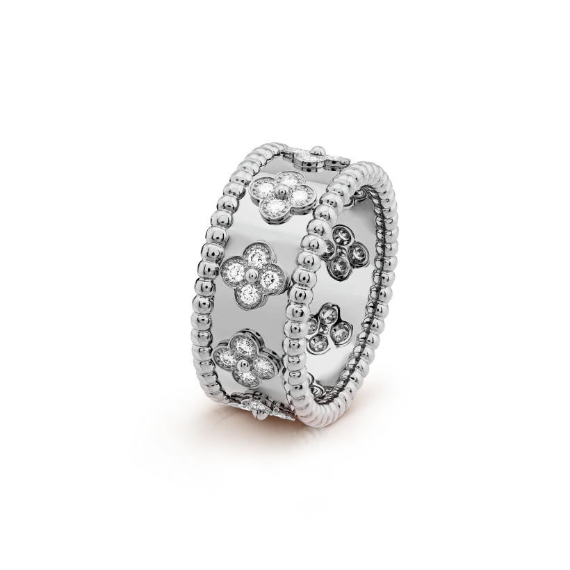 Perlee clovers ring, medium model