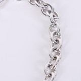 1973 Detail Chain Bracelet Silver