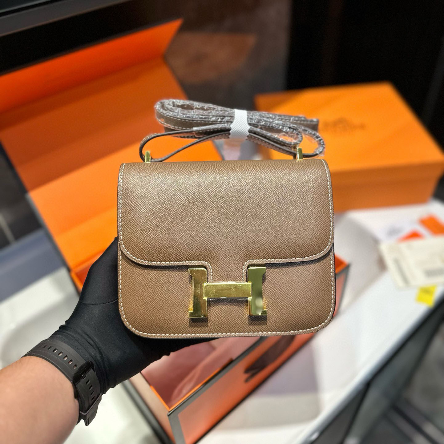 Constance 23/19 Bag Gold Hardware