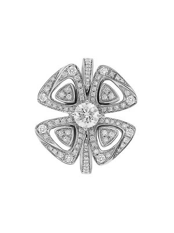 Fiorever 18K White Gold & 1.01 TCW Diamond Ring