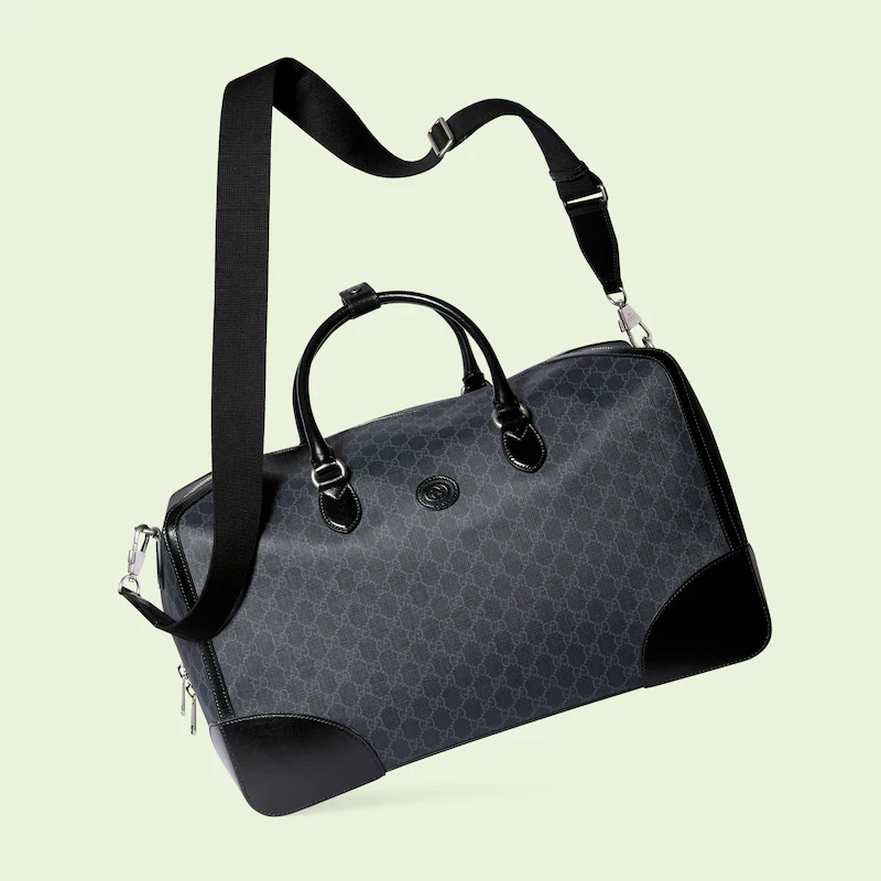 LARGE DUFFLE BAG WITH INTERLOCKING G