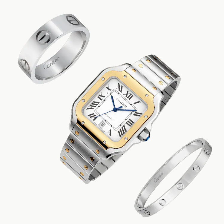 3-Piece Santos de Carthttier Love Set