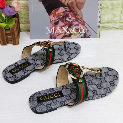 WOMEN'S SLIDE WITH DOUBLE G