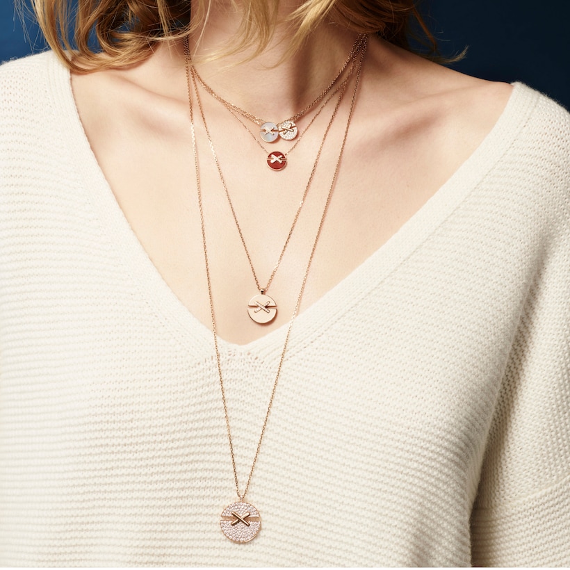 Jeux de Liens Harmony Diamonds large model pendant