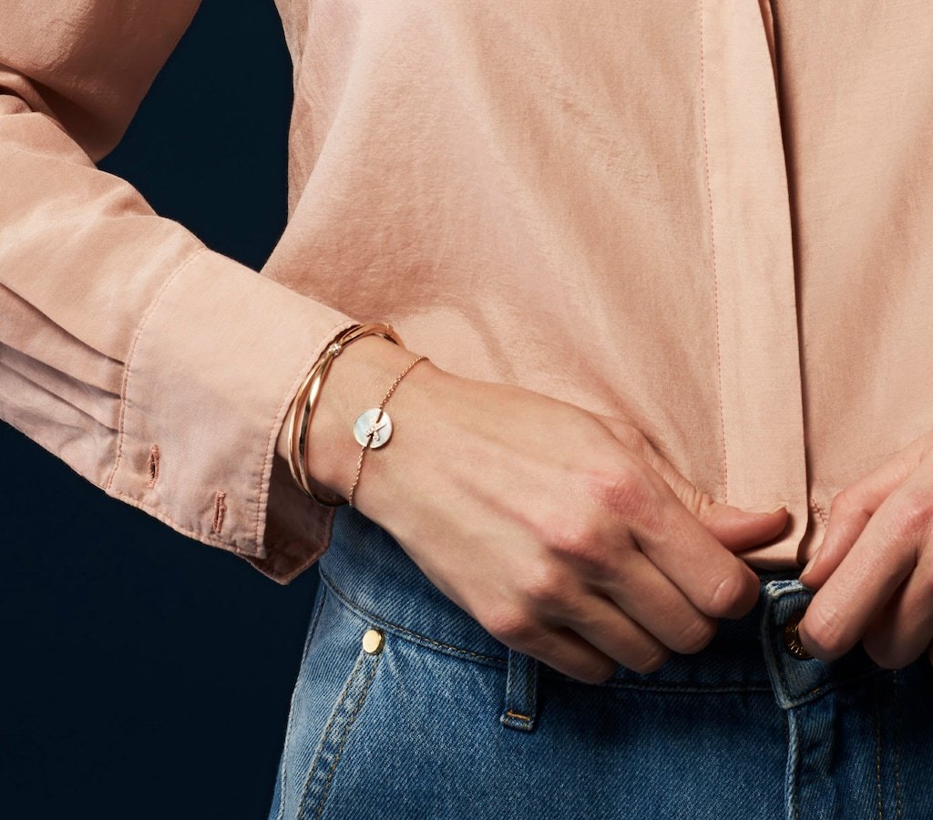Jeux de Liens Harmony Mother-of-pearl bracelet