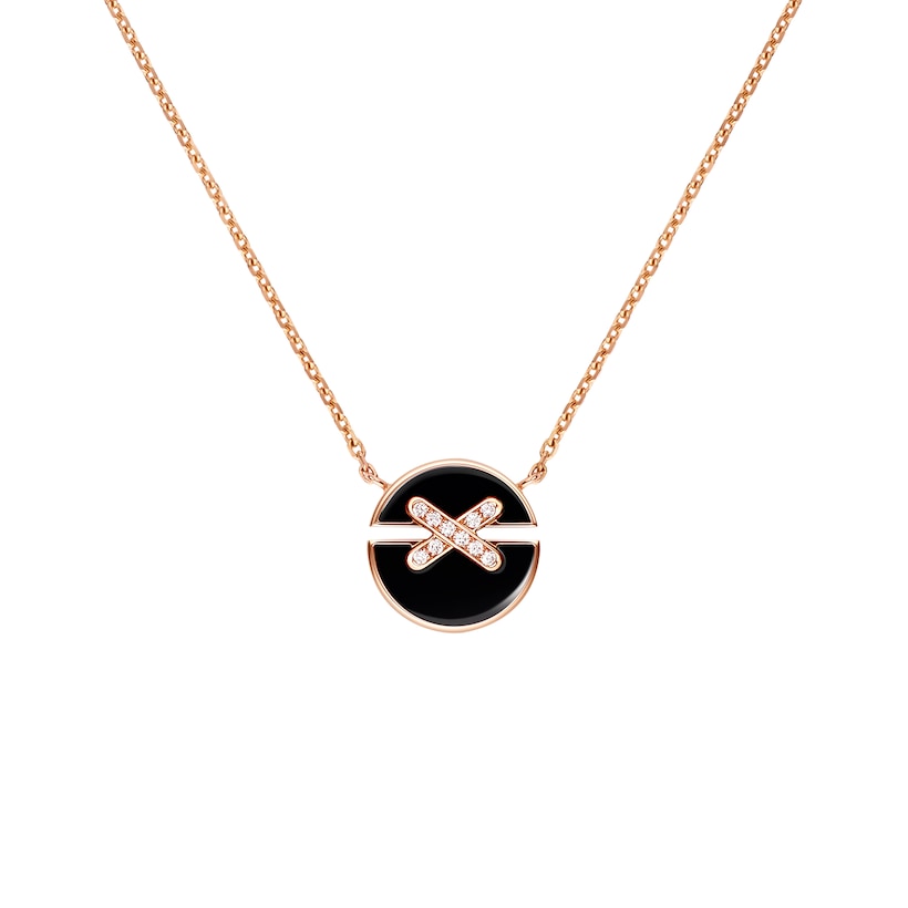 Jeux de Liens Harmony Onyx small model pendant
