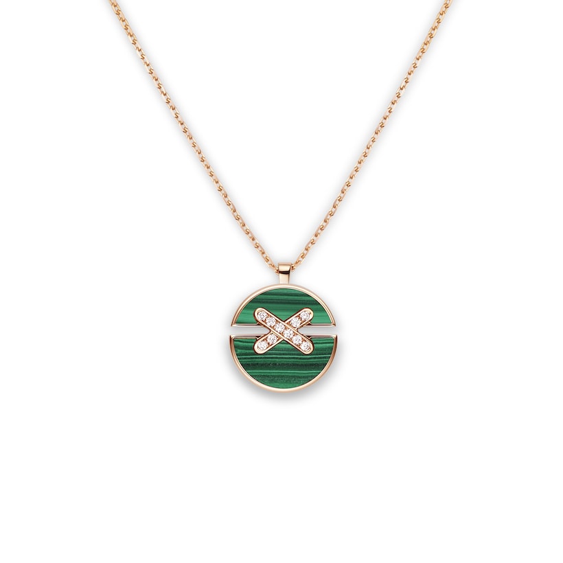Jeux de Liens Harmony malachite medium model pendant