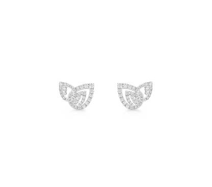 Joséphine Duo Éternel earrings White gold, diamonds