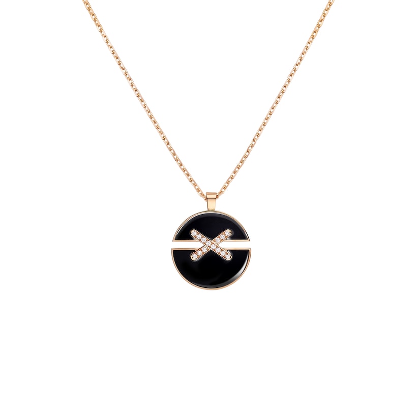 Jeux de Liens Harmony Onyx medium model pendant