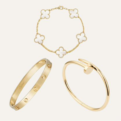 3‑Piece Icon Stack – Love, Clou & Clover