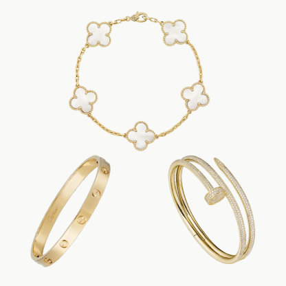 3‑Piece Icon Stack – Love, Clou & Clover