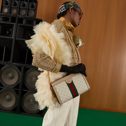 OPHIDIA  SMALL SHOULDER BAG