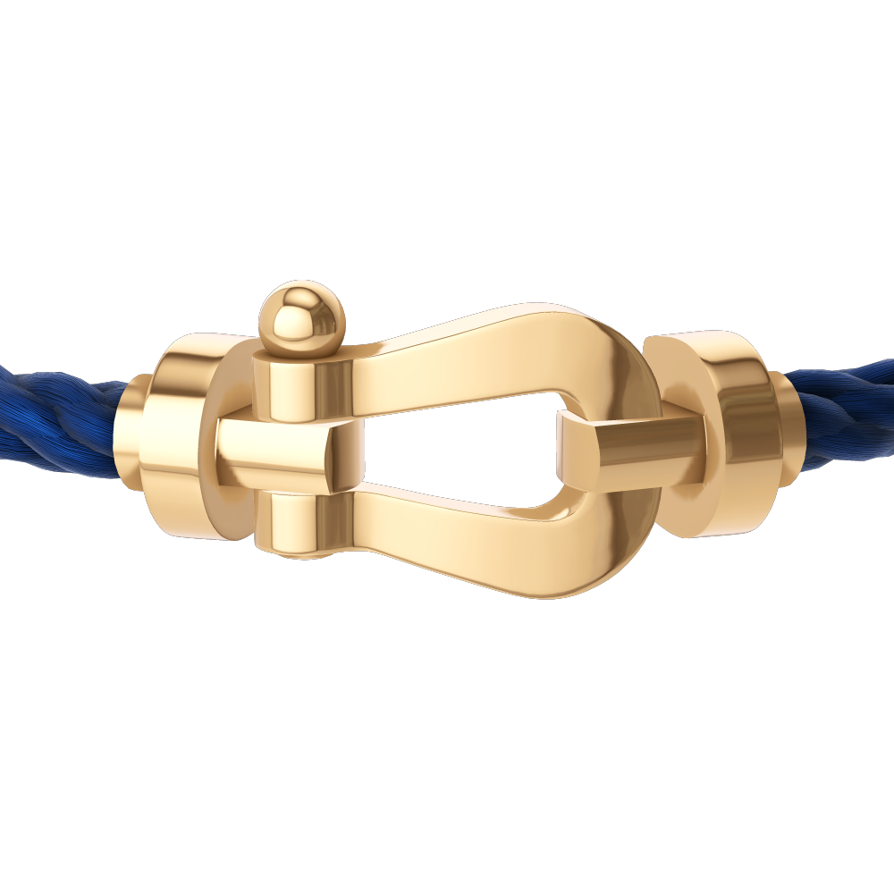 FORCE 10 BRACELET 18K YELLOW GOLD LARGE MODEL