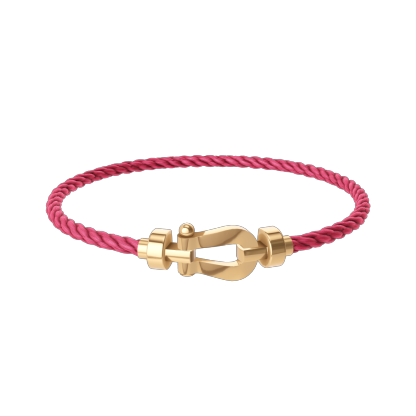 FORCE 10 BRACELET 18K YELLOW GOLD MEDIUM MODEL