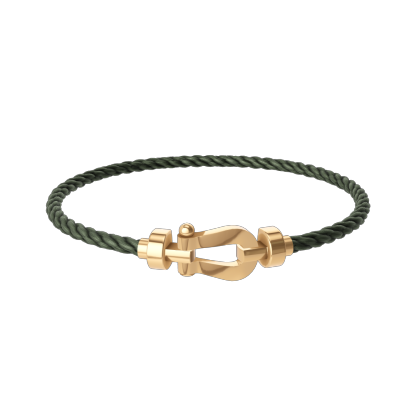 FORCE 10 BRACELET 18K YELLOW GOLD MEDIUM MODEL