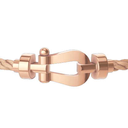 FORCE 10 BRACELET 18K PINK GOLD MEDIUM MODEL