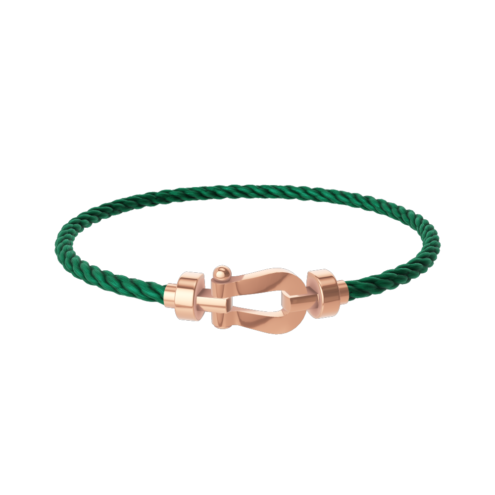 FORCE 10 BRACELET 18K PINK GOLD MEDIUM MODEL